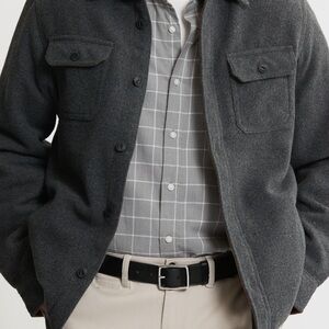 Jachs Charcoal Shirt Jacket